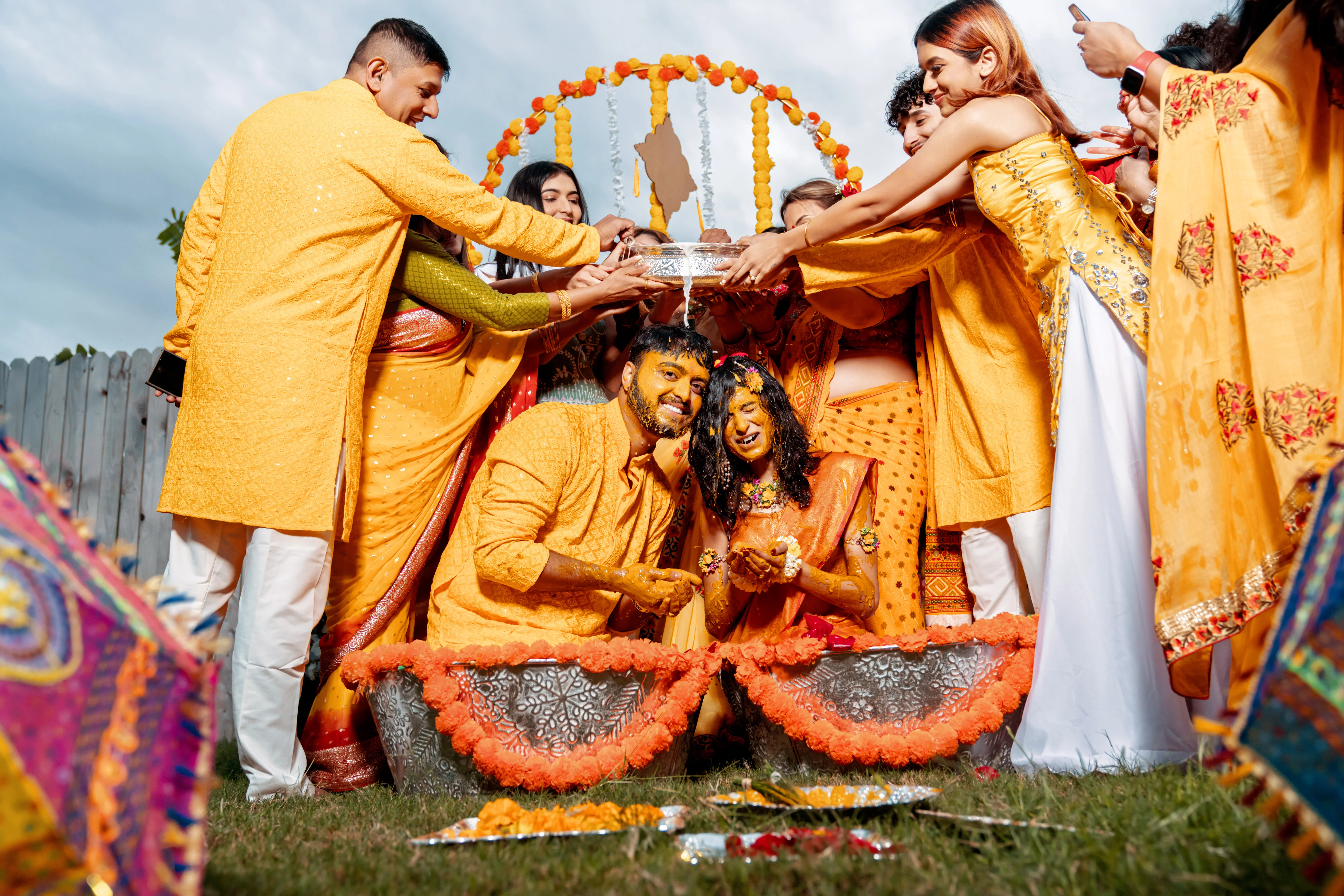 Traditional Haldi Event