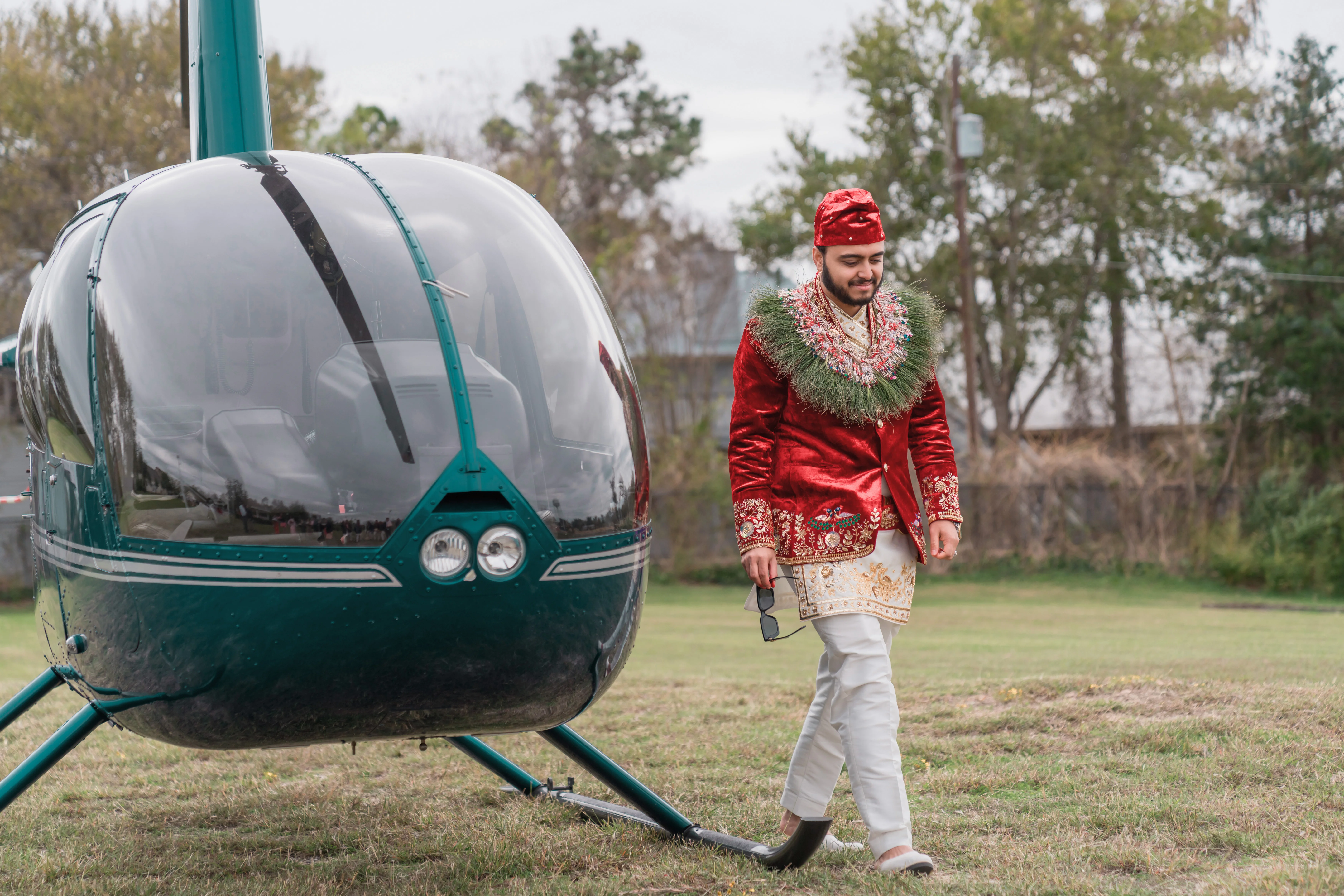 Aerial Wedding Ceremony