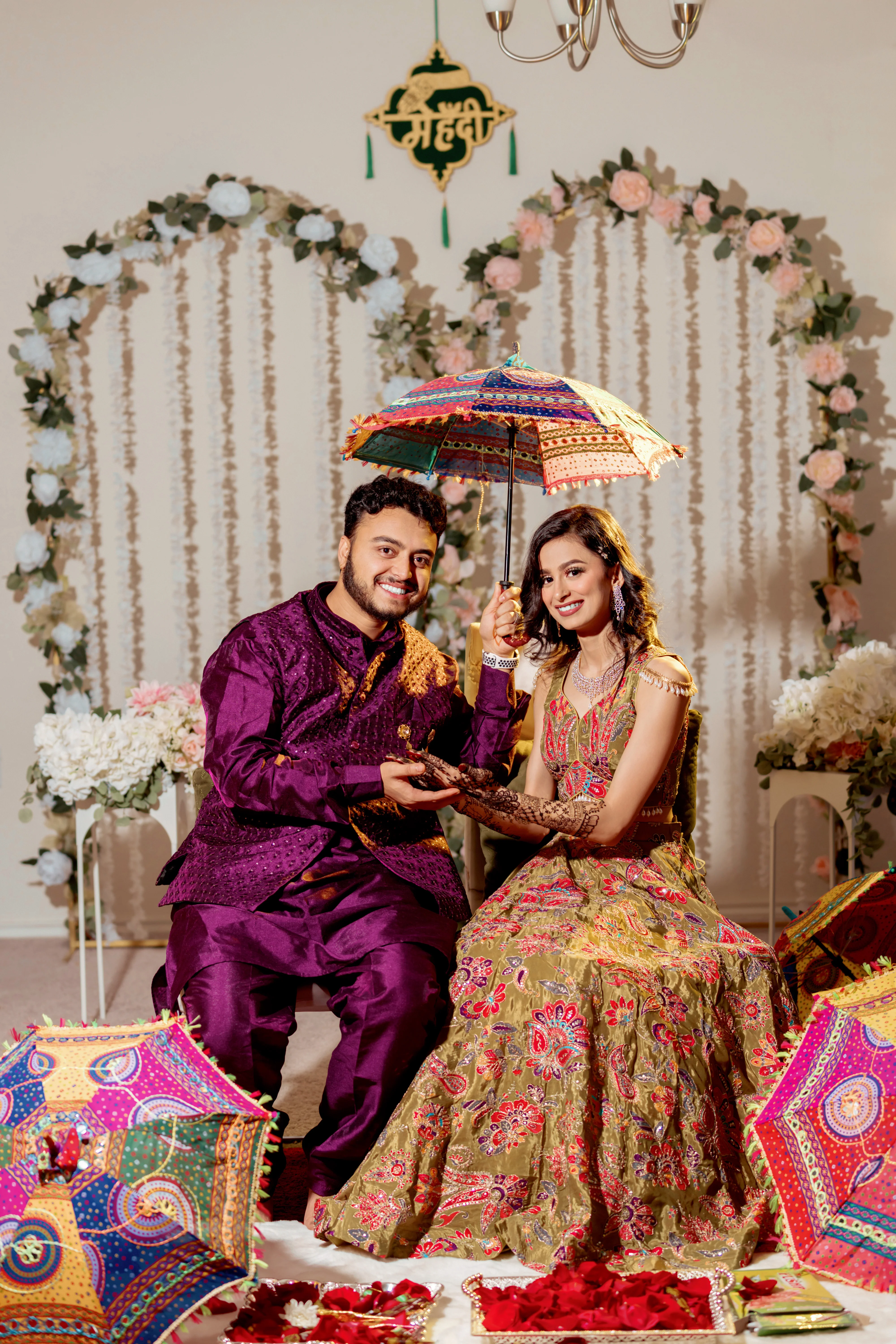 Traditional Mehendi Ceremony